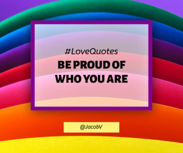 Facebook Post Maker for a Pride-Themed Message