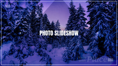 Photo Slideshow Video Maker with Geometric Animations