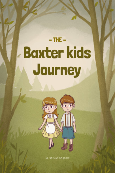 Children's Book Cover Maker for an Adventure Story