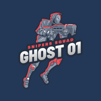 Logo Template for a Battle Royale Gaming Team