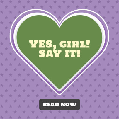 Cool Online Ad Maker with an LGBTQ Theme 1295c