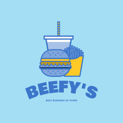 Online Logo Maker for a Fast Food Restaurant 