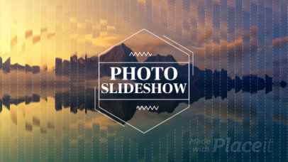 Slideshow Video Maker with Geometric Distortion Effects 1320