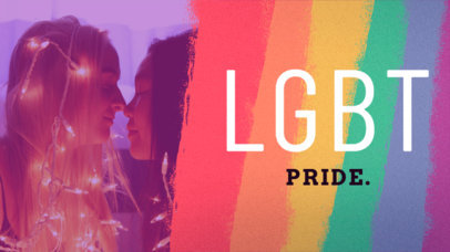 LGBTQ Youtube Video Thumbnail Design Template