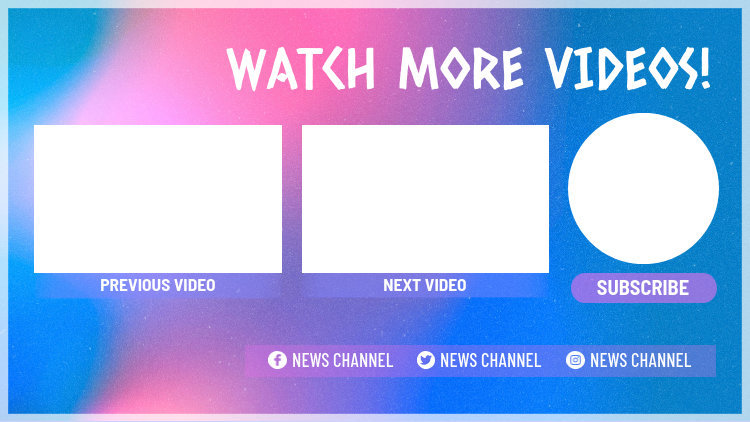Placeit - YouTube End Card Creator with an Invitation to Watch More