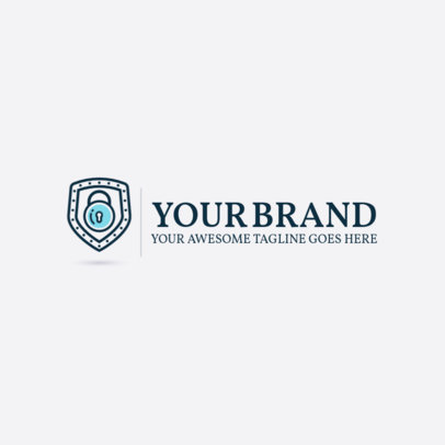 Cyber Security Logo Maker with Simple Design