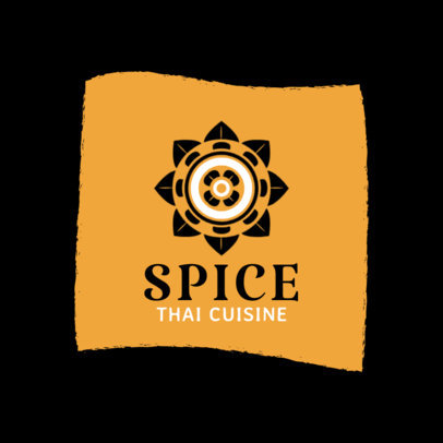Restaurant Logo Maker for Thai Cuisine 