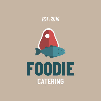 Minimalistic Food Service Logo Maker