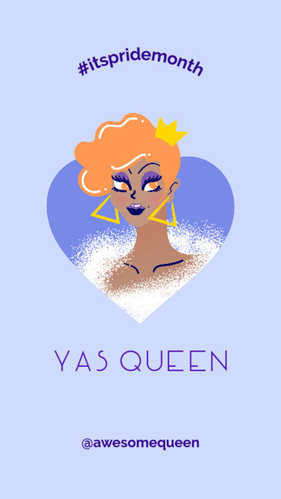 Instagram Story Maker for an LGBTQ Pride Story