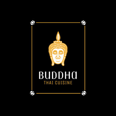 Thai Food Logo Maker for Thai Cuisine 