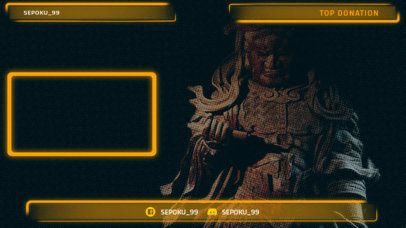 Twitch Overlay Generator with Semi Transparent Features 1242d