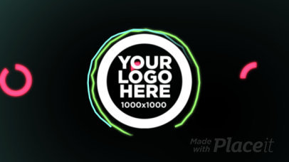 Simple Intro Maker for an Animated Logo Reveal with Glitch Animations 