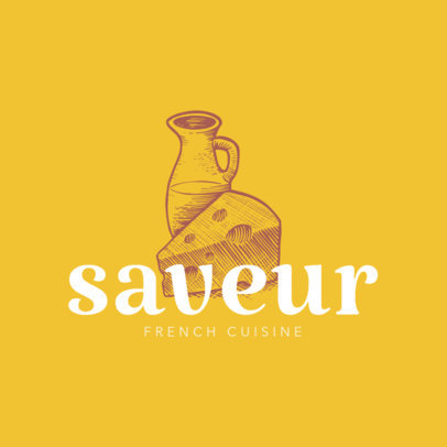Logo Template for French Cuisine 
