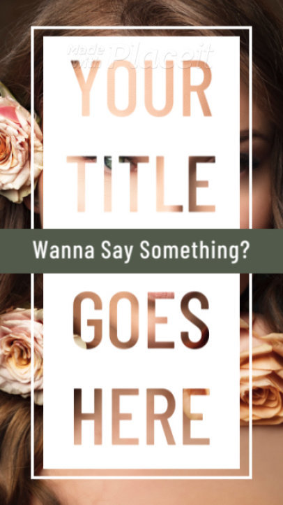 Instagram Story Video Maker for a Brand's Ad