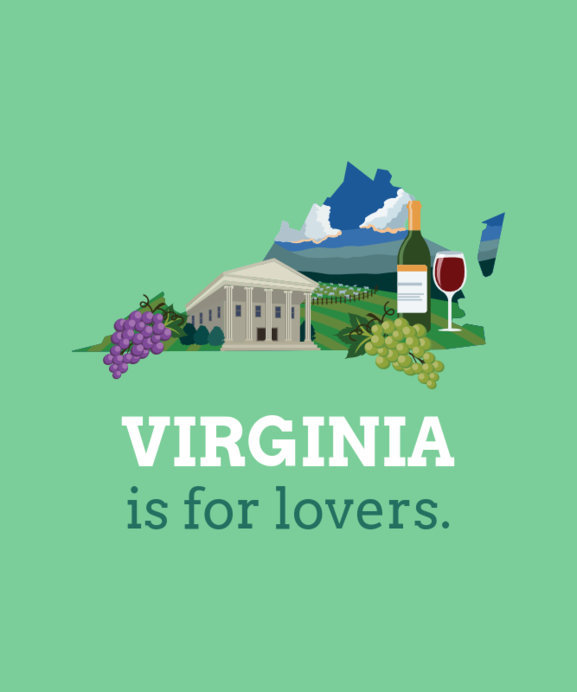 Placeit - Virginia Landscape Illustrated T-Shirt Design Maker