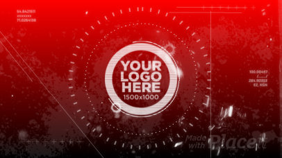 Intro Maker for a Logo Reveal with Gaming Theme