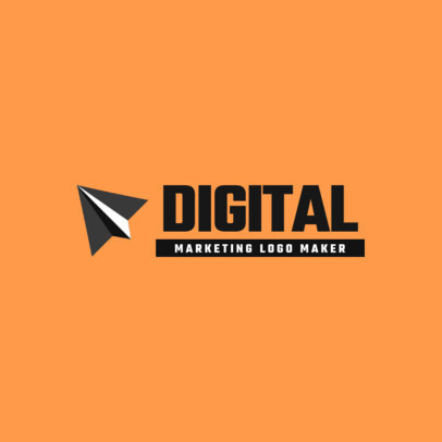 Minimal Digital Marketing Agency Logo Maker
