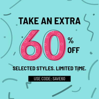 Ad Banner Maker with a Limited-Time Discount Promo