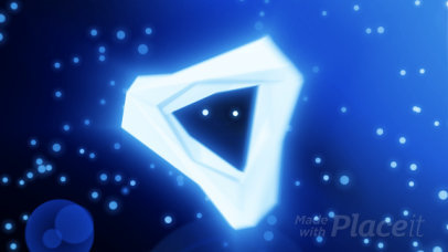 Animated Intro Maker featuring a Shape Transformation 1634