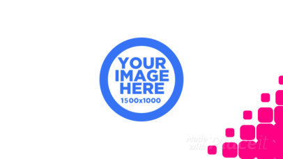 Logo Reveal Intro Maker with Rounded Squares Animation