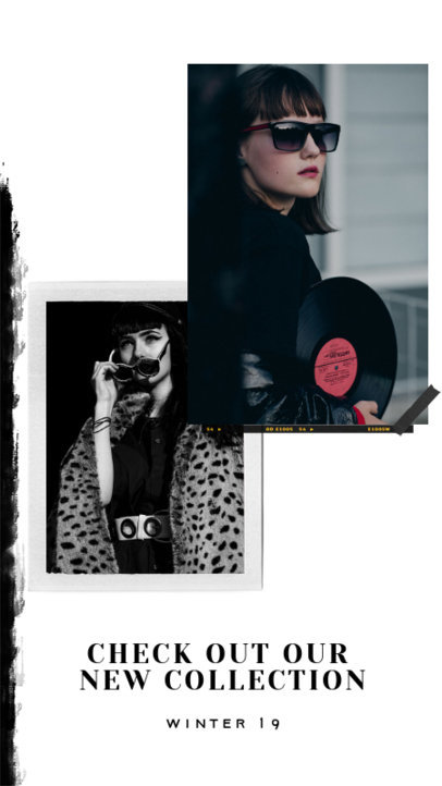 Instagram Story Maker for a New Clothing Collection 968a