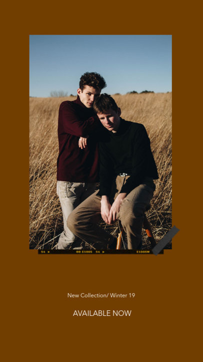 Minimalistic Instagram Story Maker for Fashion Influencers 968b