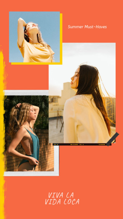 Trendy Instagram Story Maker with a Fashion Theme 968d
