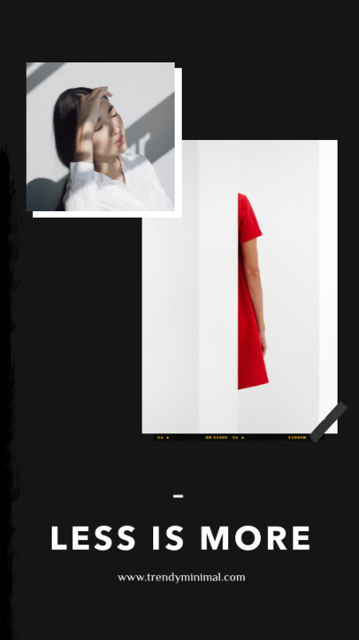 Fashion Instagram Story Maker with a Minimal Design 968e