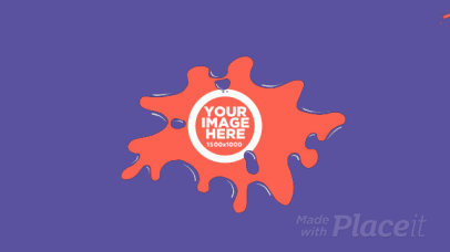 Intro Maker of a Logo Reveal with a Color Splash Animation 1630