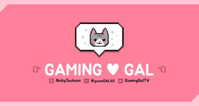 Twitch Banner Maker with a Cute 8-Bit Cat
