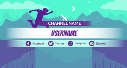 Twitch Banner Maker for Action or Adventure Games 