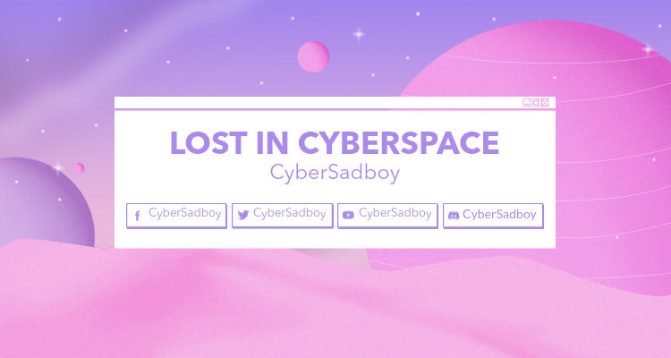 Retrowave Twitch Banner Maker Featuring a Setting Sun