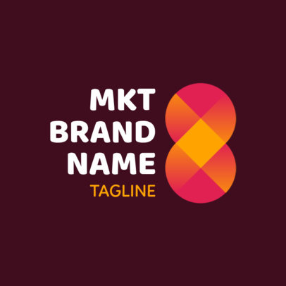 Simple Digital Marketing Logo Design Template