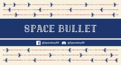 Twitch Banner Maker Featuring 8-bit Spaceships