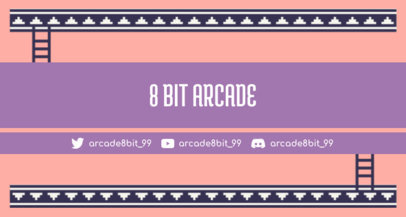 Twitch Banner Maker with Retro Pixel Art