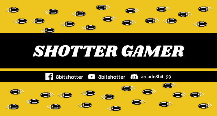 Placeit - Twitch Banner Maker Featuring 8-bit Bullets
