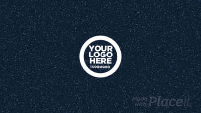 Intro Maker with a Logo Animation of Particles in Space