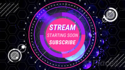 Twitch Stream Starting Soon Screen Loop Animation Video Maker