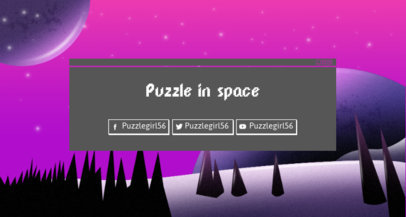 Twitch Banner Maker Featuring a Starred Synthwave Surface 1503h