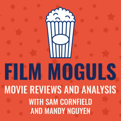 Podcast Cover Maker for Film Reviews Shows