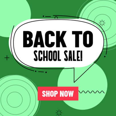 Back to School Sale Banner Templates 