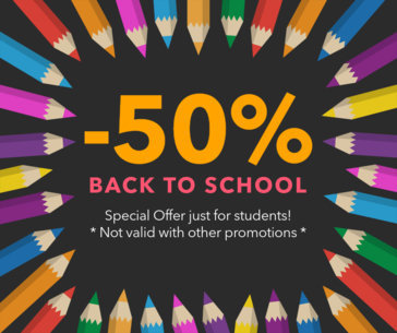 Back To School Savings Facebook Post Template