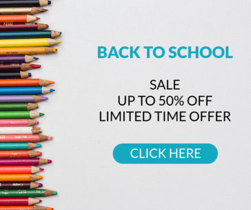 Banner Template for a Back-To-School Season Sale 