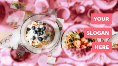 Intro Maker for a Beauty Logo Reveal with Blurred Graphics 1701