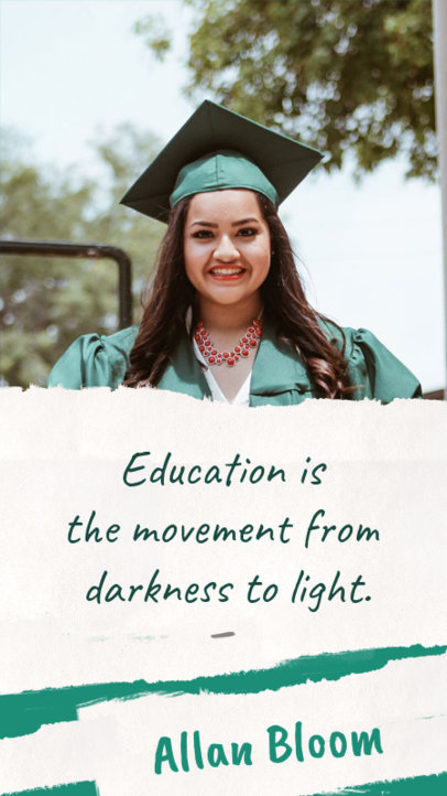 Education-Themed Instagram Story Maker for Back to School Season