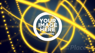 Logo Reveal Video Maker with Particles Orbiting 1697