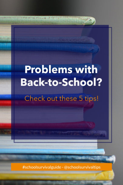 Back-To-School Pinterest Pin Design Template