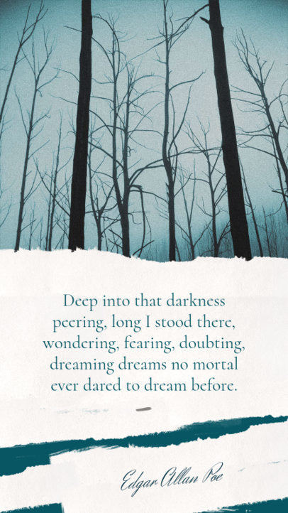 Instagram Story Maker with a Creepy Design