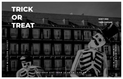 Halloween Festivity Online Flyer Generator