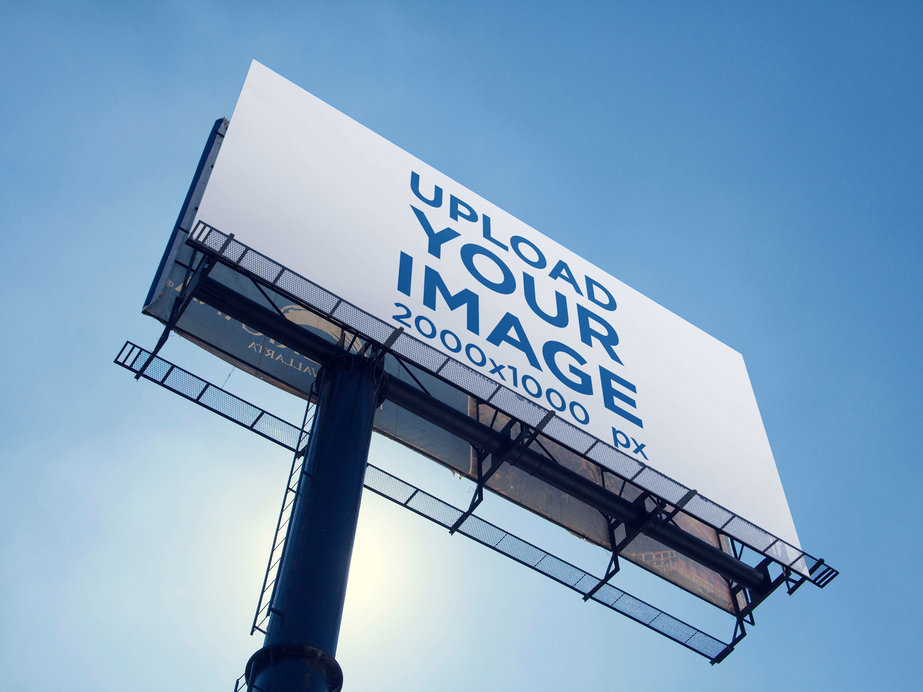 Design mockup - Billboard Sky View